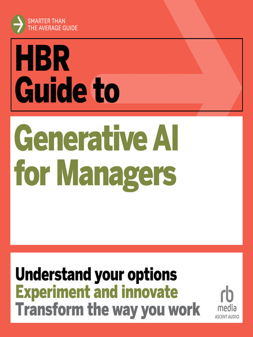 Title details for HBR Guide to Generative AI for Managers by Elisa Farri - Available